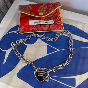Sandy Liang Heart Necklace